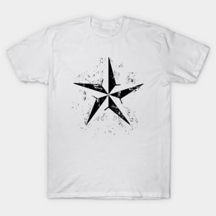 Nautical Star - Grunge T-Shirt